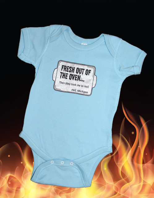 Fresh out of the Oven Infant/Baby Onesie Bodysuit (Choice of Colors)